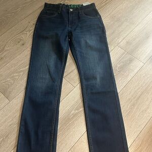 Levi's Blue Straight-Leg Denim Jeans